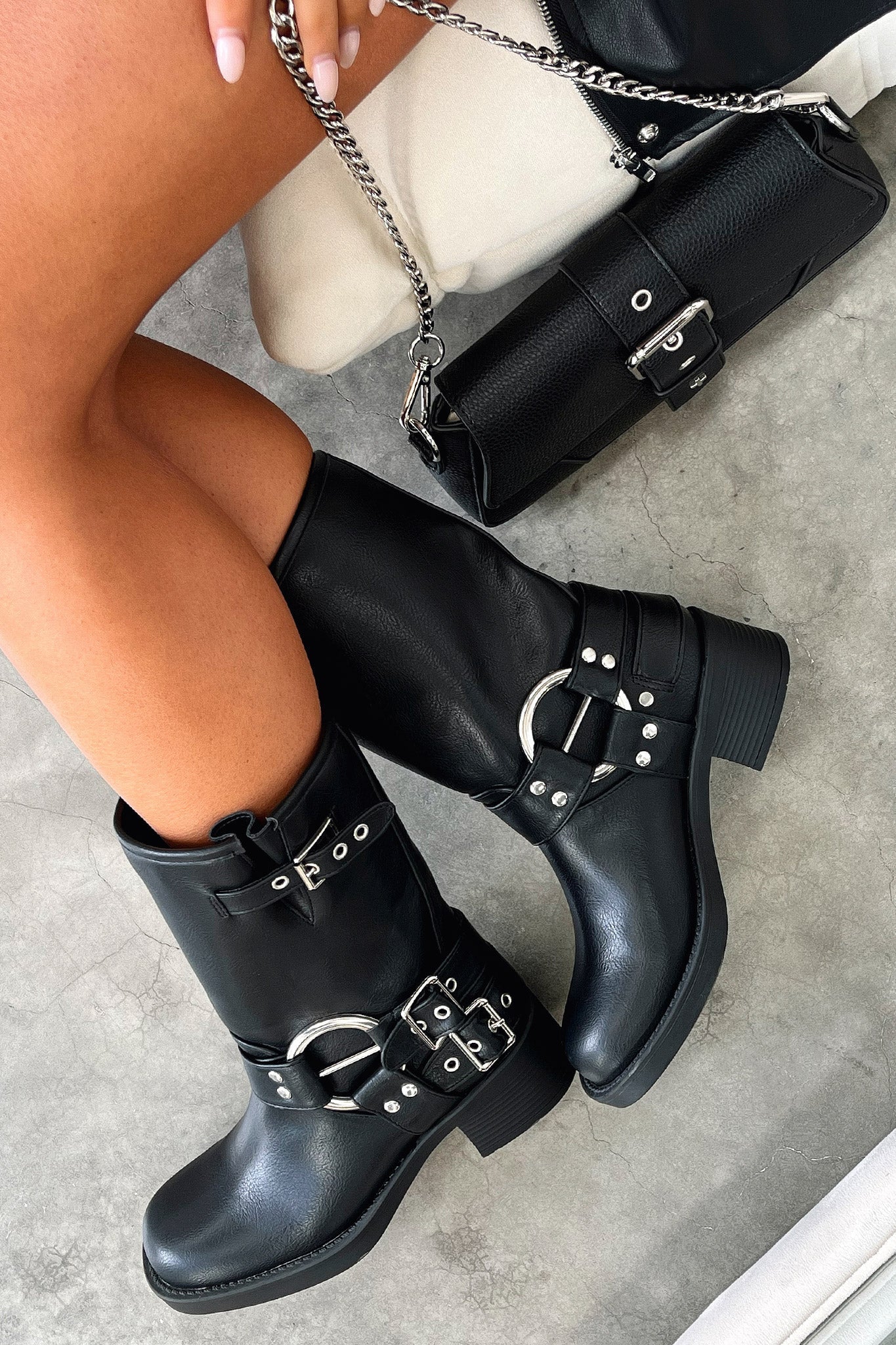 Sofia | Black Short Boots