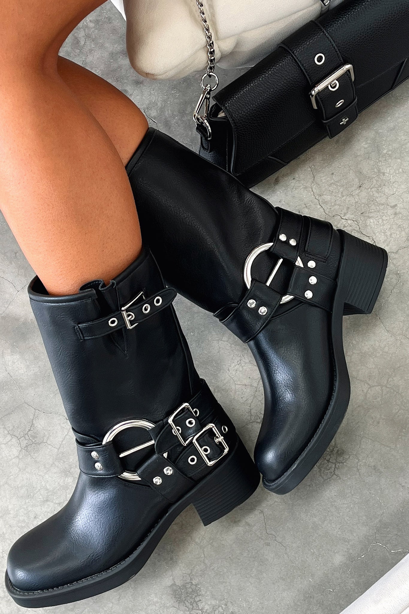 Sofia | Black Short Boots