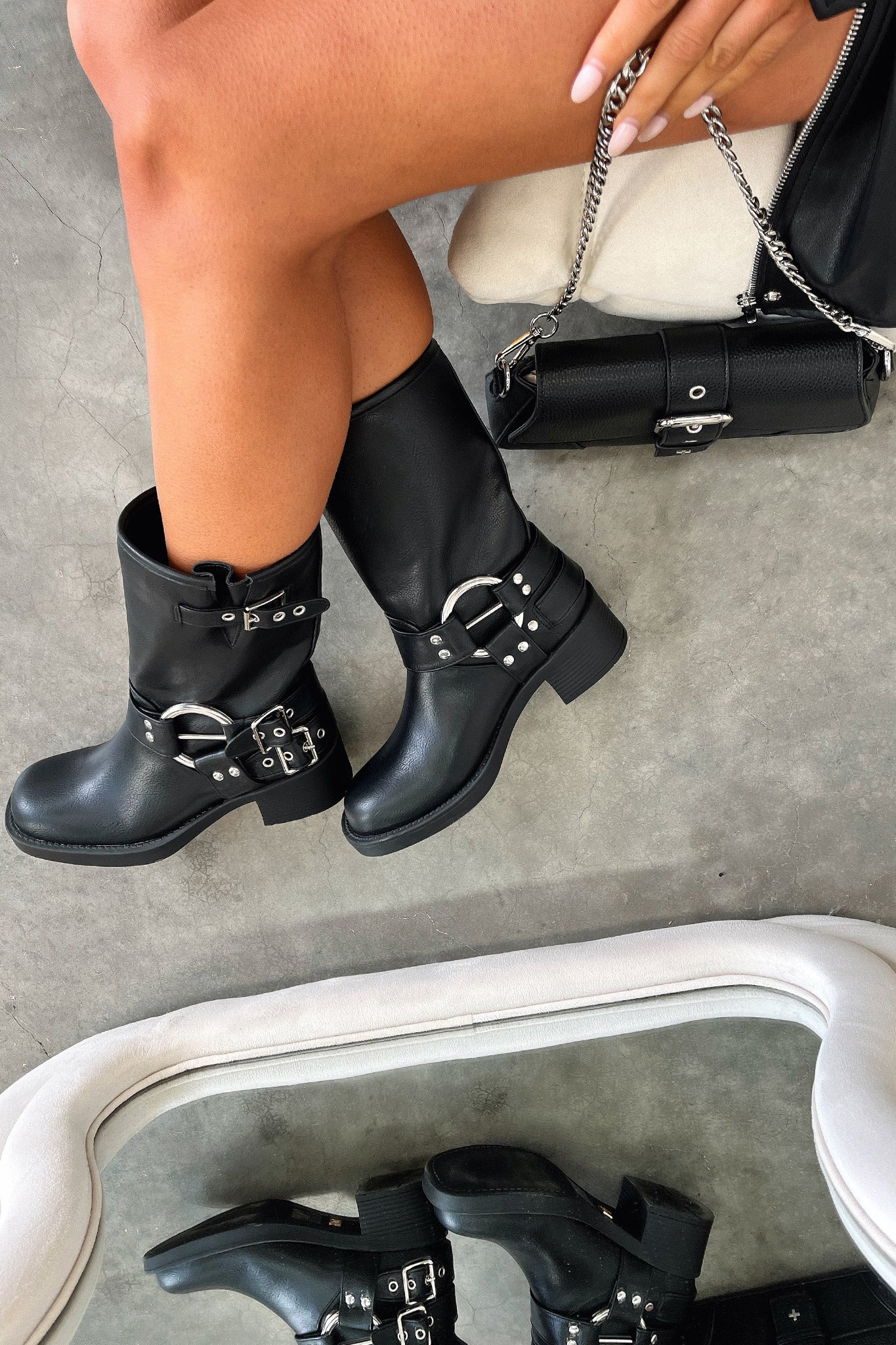 Sofia | Black Short Boots