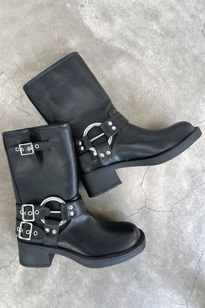 Sofia | Black Short Boots