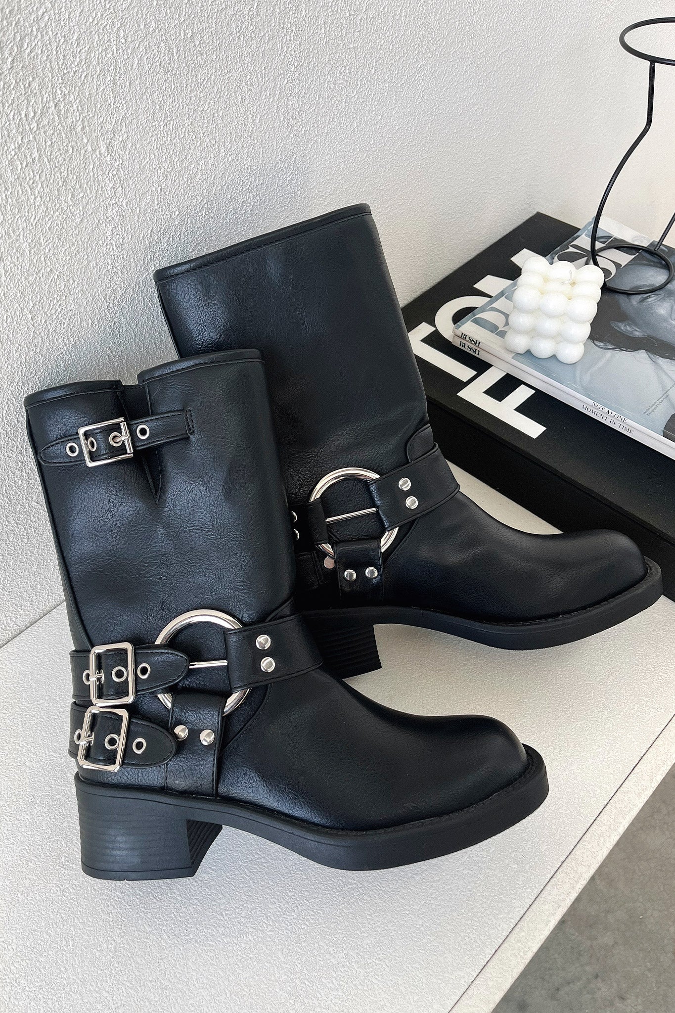 Sofia | Black Short Boots