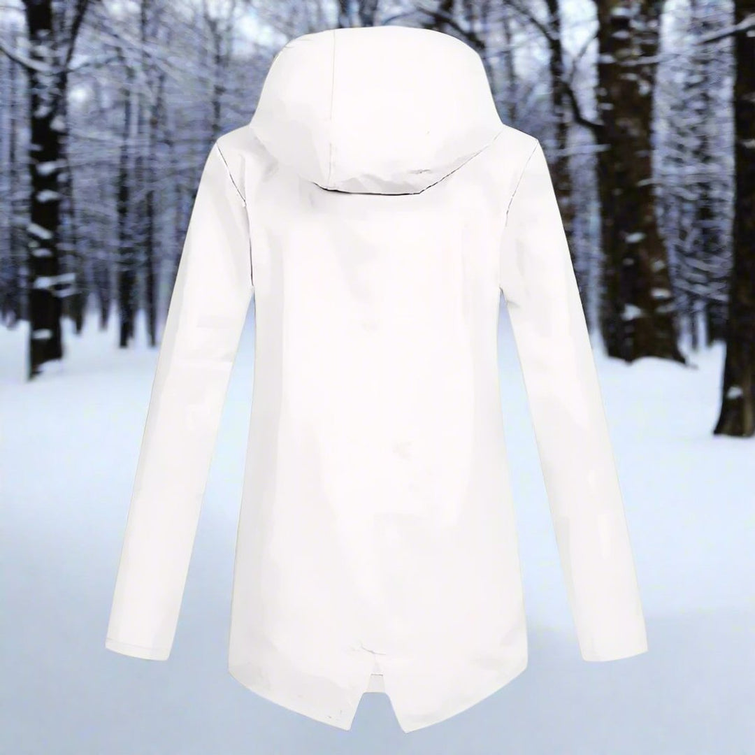 Vianne | Women's Hooded Anorak with Snap Pockets