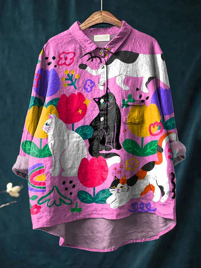 Estelle | Cat & Fish Tee