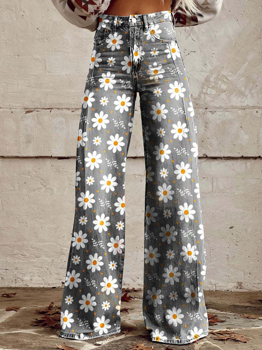 Bailey | Women's High Waisted Wide-Leg Baggy Jeans