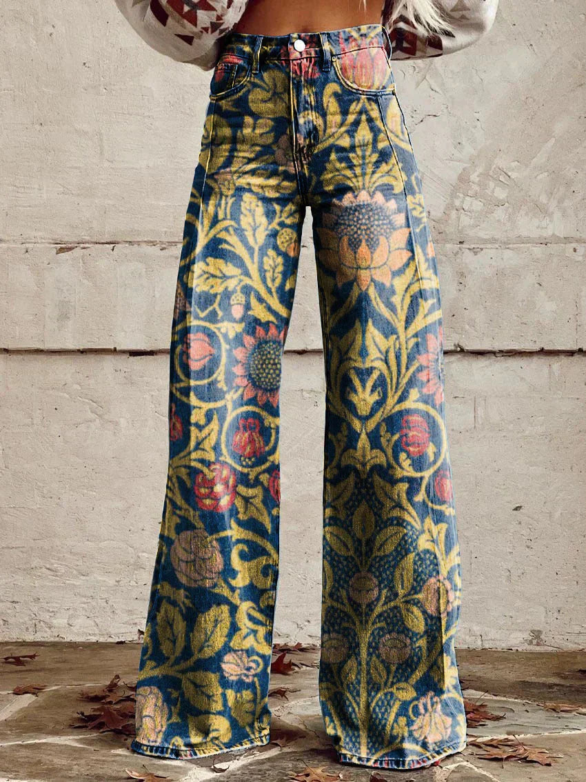 Bailey | Women's High Waisted Wide-Leg Baggy Jeans