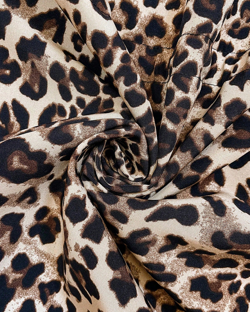 Albertine | Women's Reversible Leopard-Print Open Coat