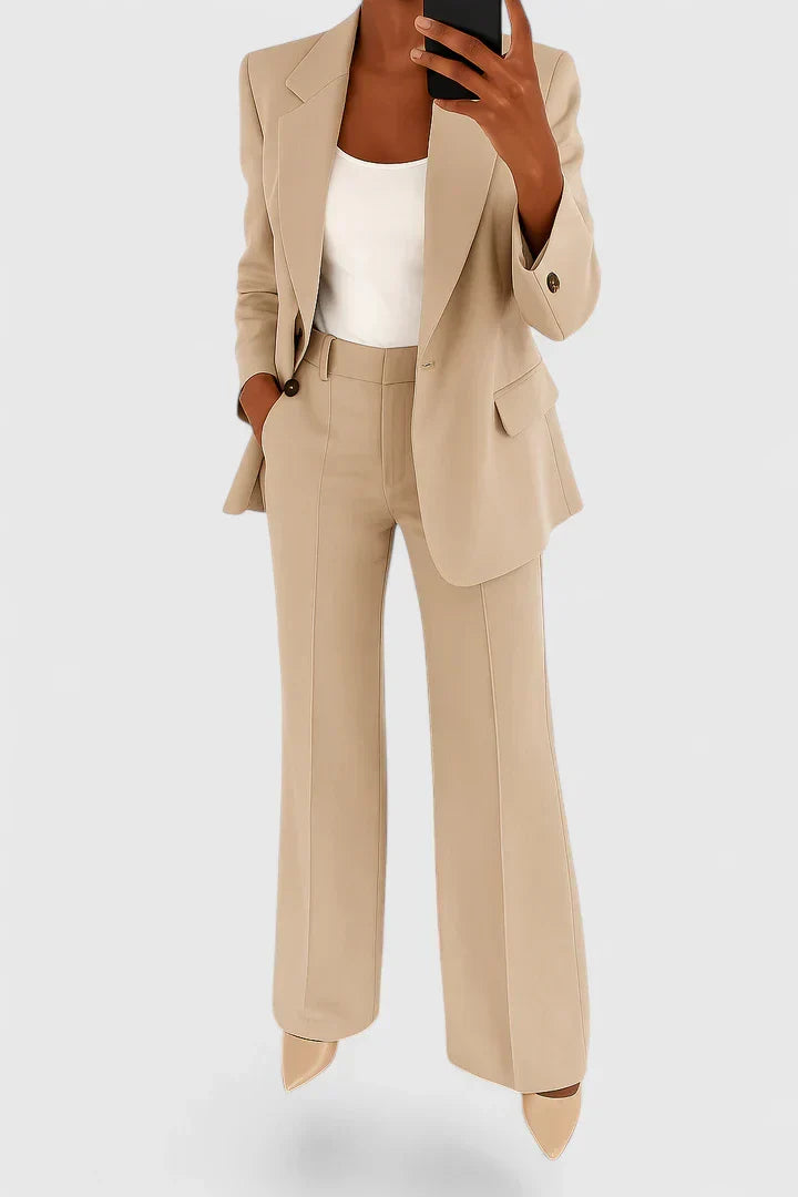 Beatrice | Women's Elegant Tailored Two-Piece Suit Set
