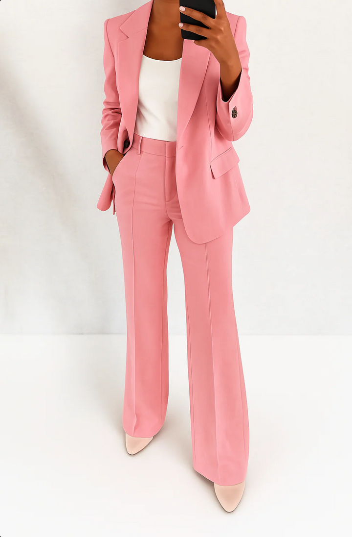 Beatrice | Women's Notched-Collar Tailored Two-Piece Suit