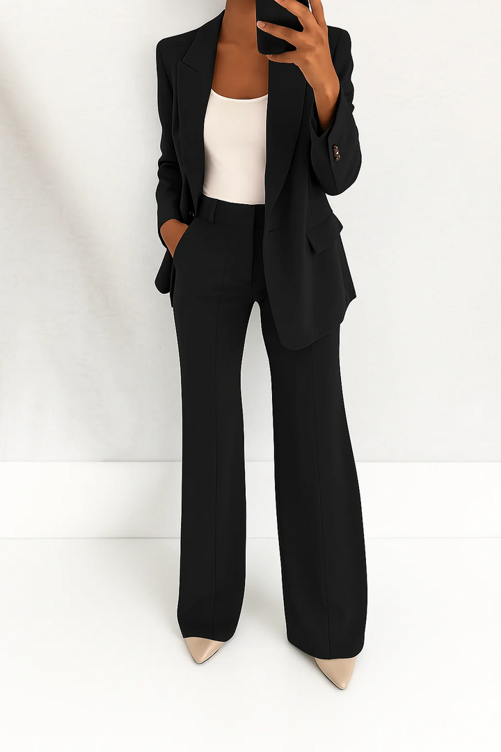 Beatrice | Women's Notched-Collar Tailored Two-Piece Suit