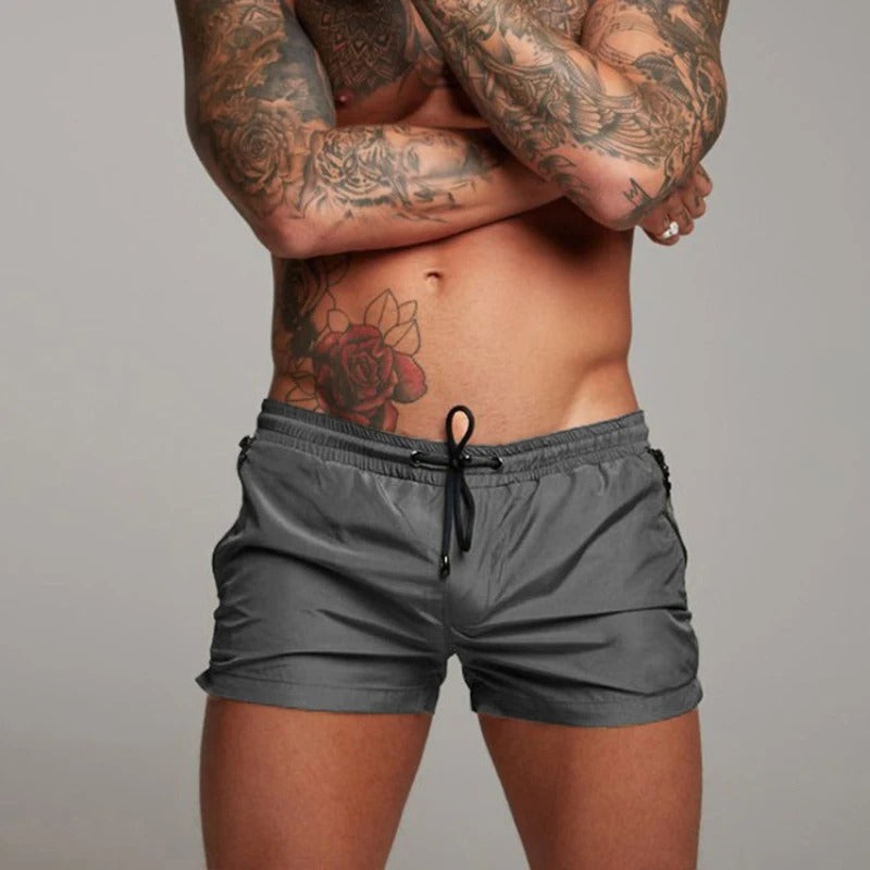 Billy | Men's Stretch Quick-Dry Drawstring Swim Trunks