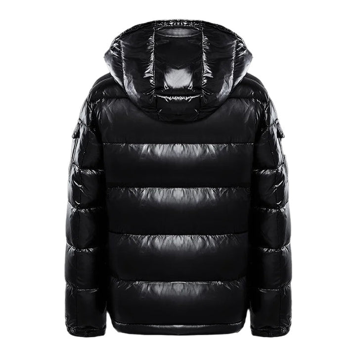 Bohemond | Men's High Shine Hooded Puffer Jacket