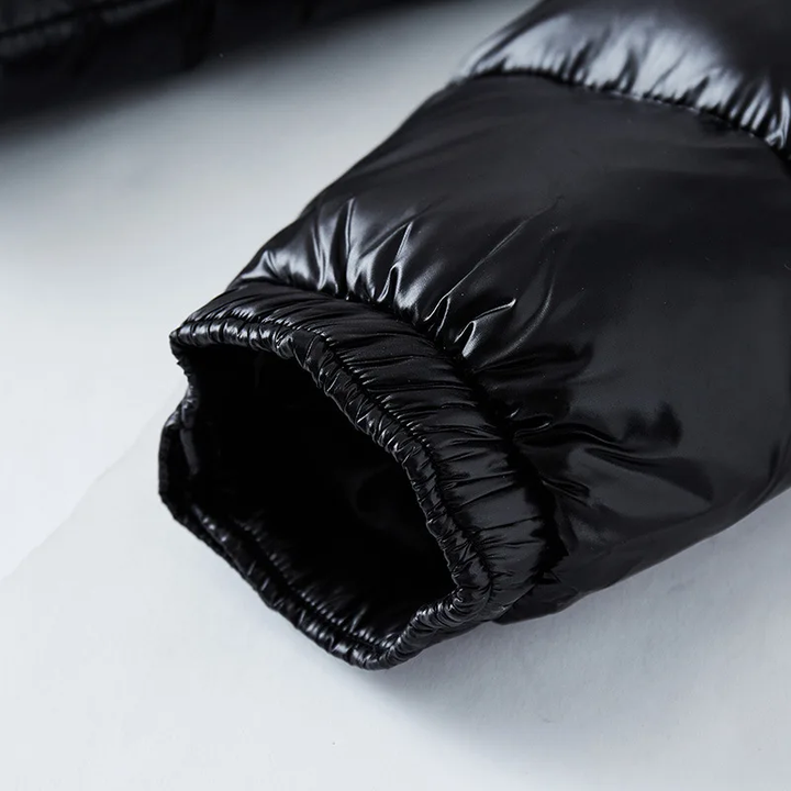 Bohemond | Men's High Shine Hooded Puffer Jacket