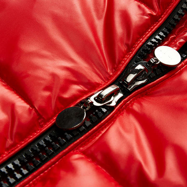Bohemond | Men's High Shine Hooded Puffer Jacket
