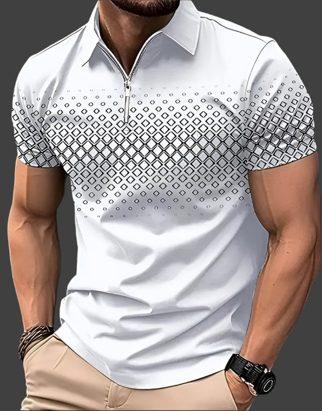 Brice | Men's Pique Knit Short Sleeve Polo Shirt