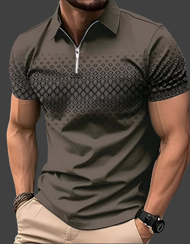 Brice | Men's Pique Knit Short Sleeve Polo Shirt