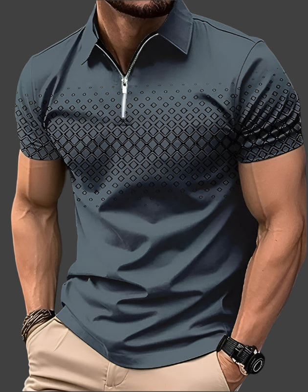 Brice | Men's Pique Knit Short Sleeve Polo Shirt