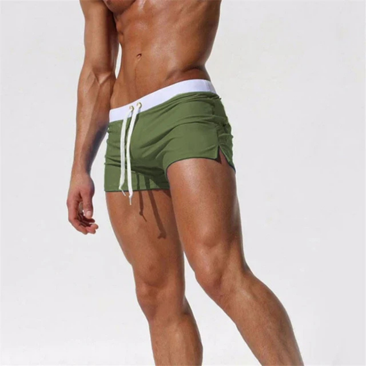 Brody | Men's Square Leg Quick-Dry Athletic Swim Shorts