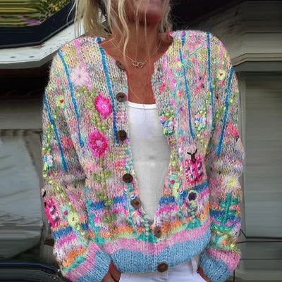 Sanne | Elegant Floral Print Vest