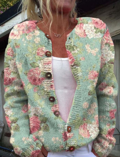 Sanne | Elegant Floral Print Vest