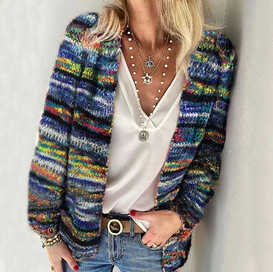 Niamh | Cozy and Vibrant Cardigan