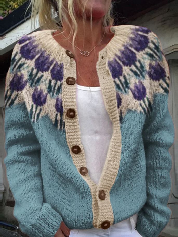 Keysha | Floral Pattern Vest