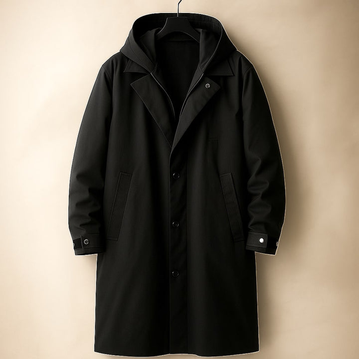 Cadoc | Men's Longline Coat with Removable Insert