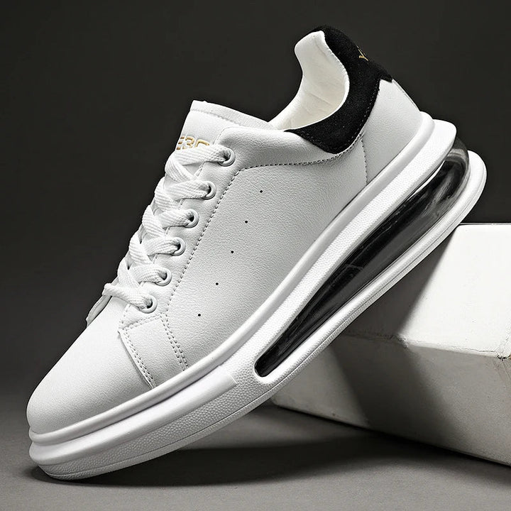 Caleb | Men's Thick Sole Lace-Up Low Top Sneakers