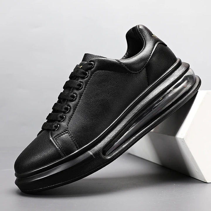 Caleb | Men's Thick Sole Lace-Up Low Top Sneakers