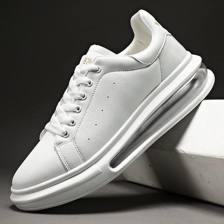 Caleb | Men's Thick Sole Lace-Up Low Top Sneakers