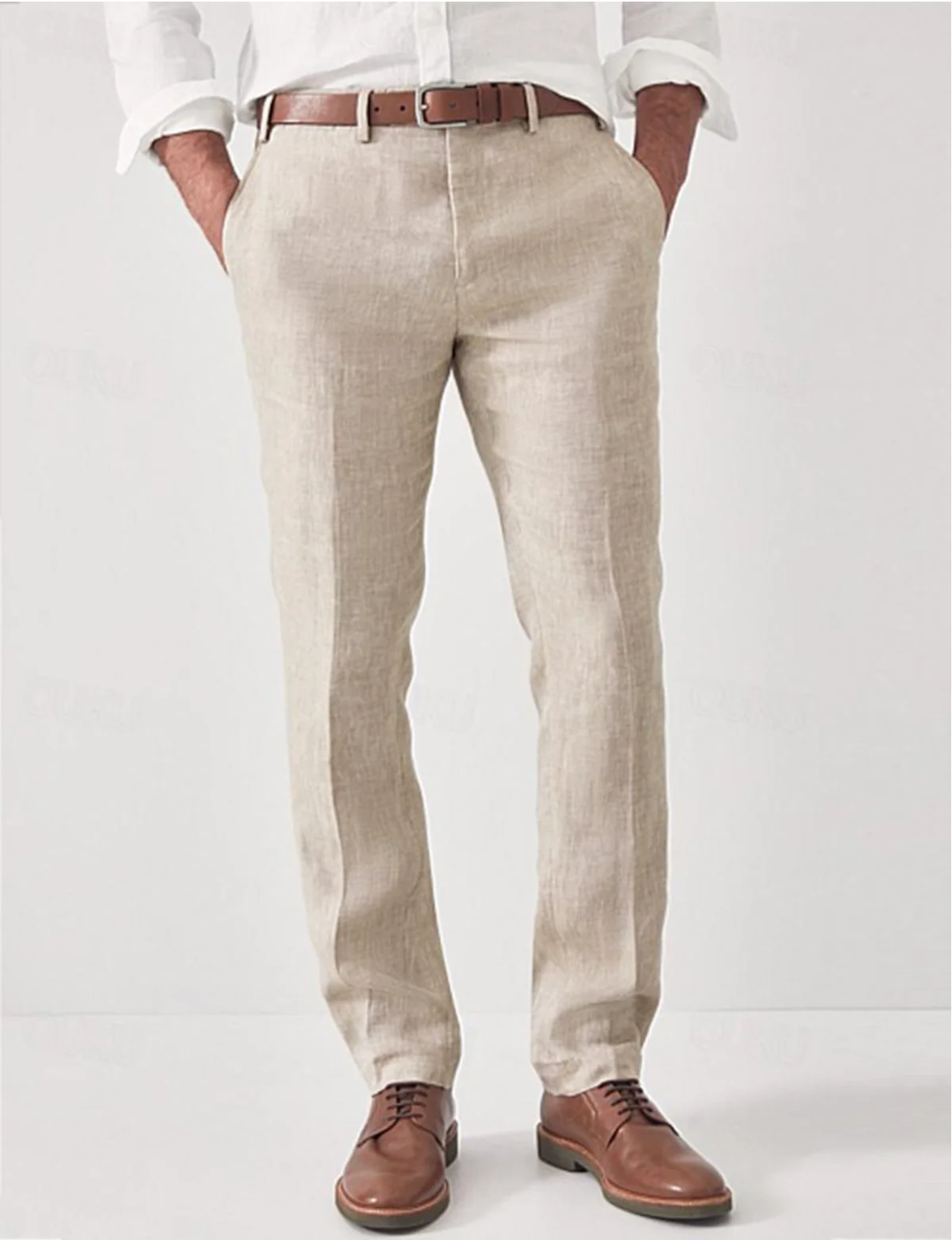 Chad | Men's Breezy Tailored Summer Linen Dress Pants