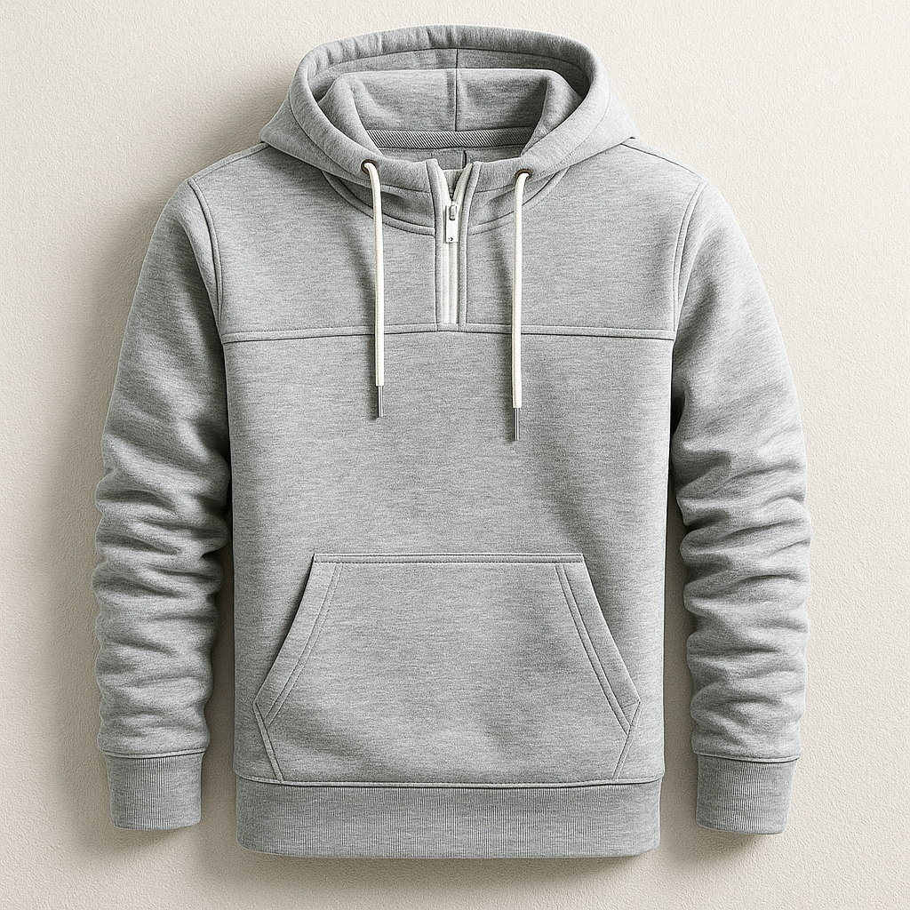 Charlemain | Men's Plain Pullover Hoodie