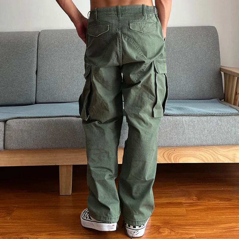 Chino | Men's Loose Fit Washed Cargo Utility Pants