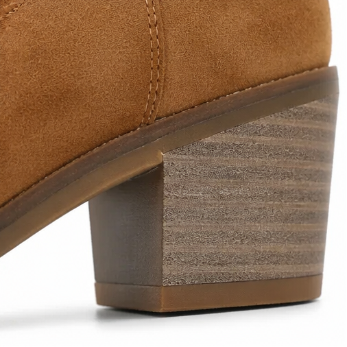 Radegonde | Women's Western Boots with Embroidered Shaft