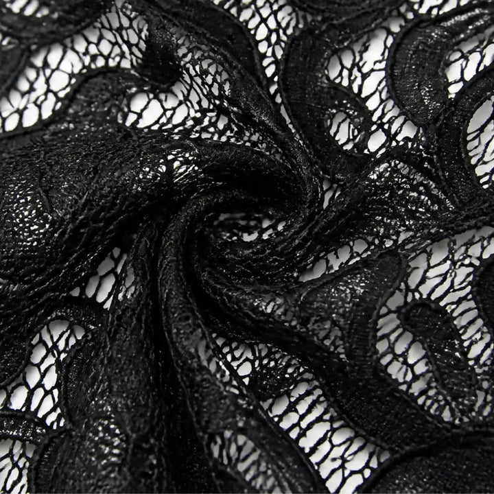 Roxanne | Women's Lace-Pattern Zip Bomber Jacket