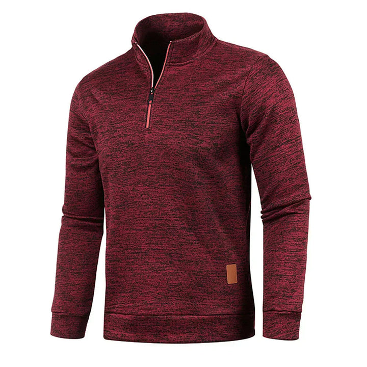 Clotaire | Men's Marled Half Zip Sweatshirt