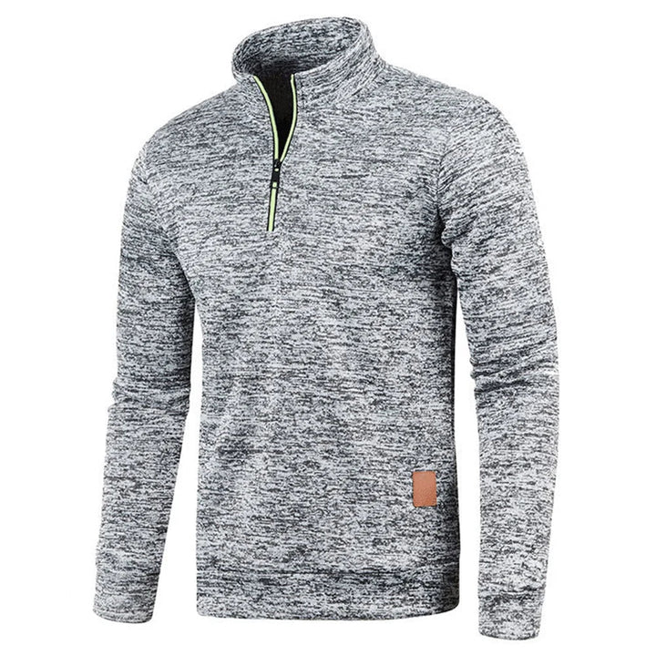Clotaire | Men's Marled Half Zip Sweatshirt
