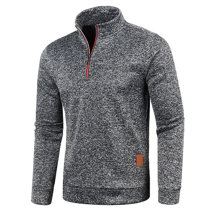Clotaire | Men's Marled Half Zip Sweatshirt