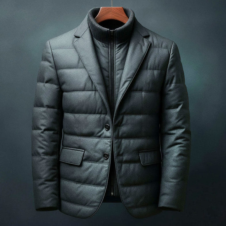 Conrad | Men's Quilted Notch Lapel Blazer