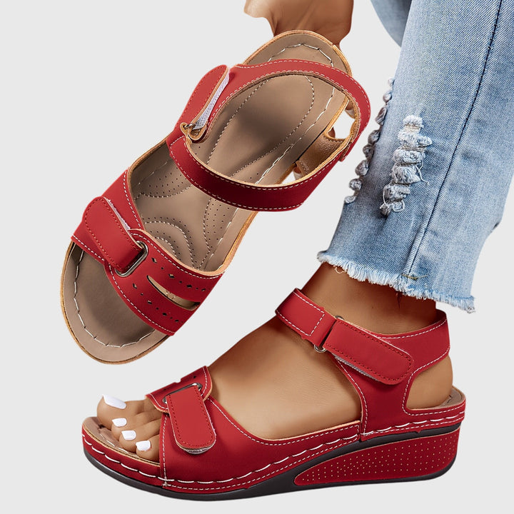Crystal | Women's Stretch-Fit Supportive Heel Comfort Sandals