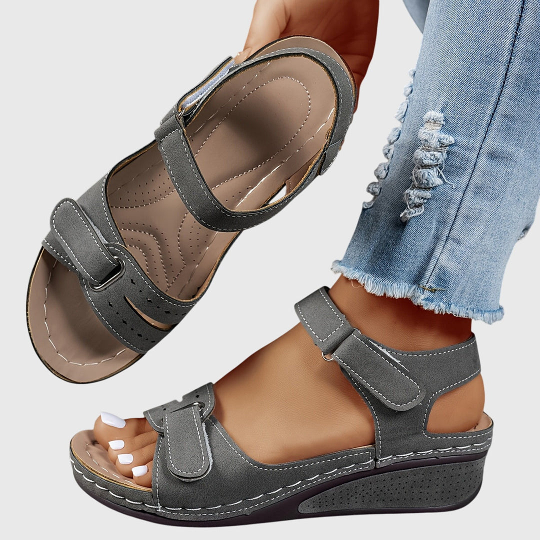 Crystal | Women's Stretch-Fit Supportive Heel Comfort Sandals