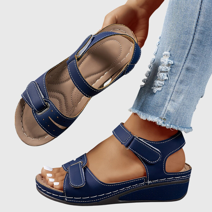 Crystal | Women's Stretch-Fit Supportive Heel Comfort Sandals