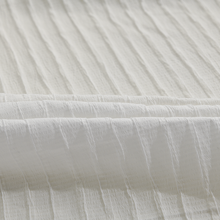 Cullen | Men's Striped Faux Two-Piece Linen Blend Shirt