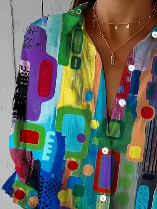 Freja | Abstract Colorflow Top