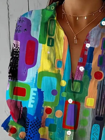 Freja | Abstract Colorflow Top