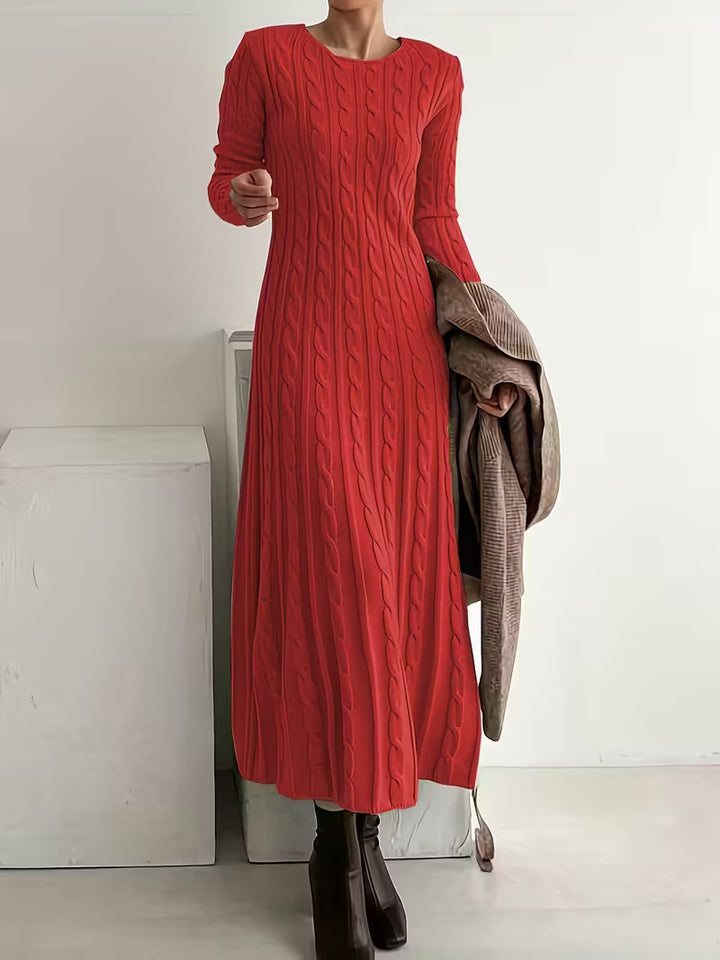 Women's A-Line Dress with Cap Sleeves