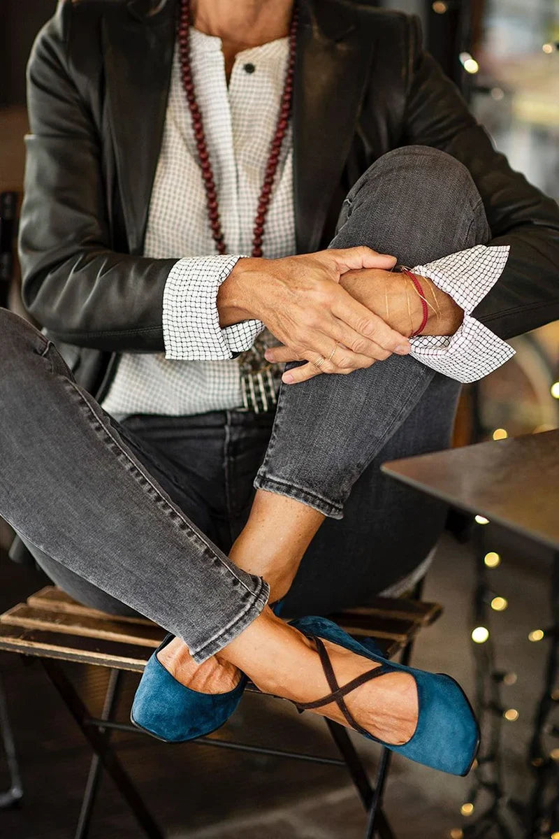 Sophia | Elegant Strap Mid-Heels