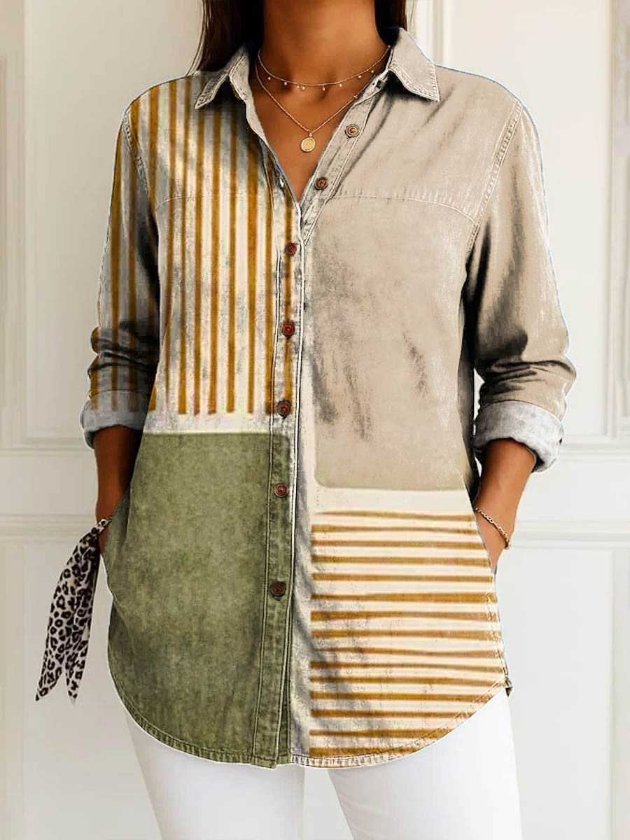 Malou | Contrast Shirt