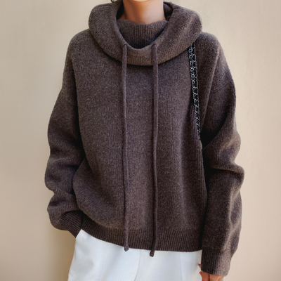 Isabel Knitted Hoodie | Hoodie