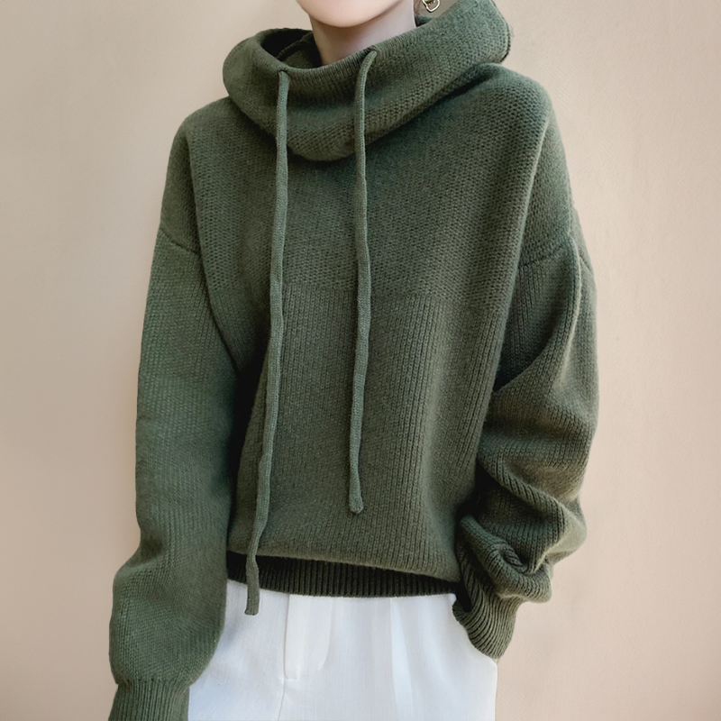 Isabel Knitted Hoodie | Hoodie