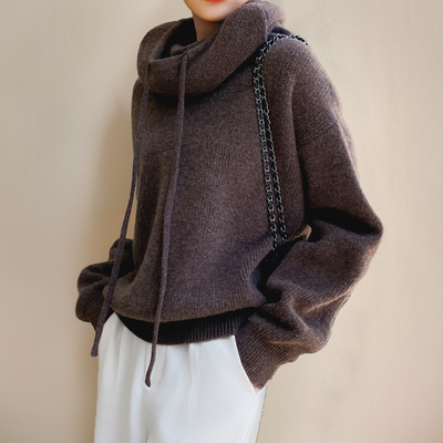Isabel Knitted Hoodie | Hoodie